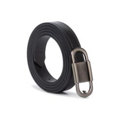 ACCCESSORIES 1W2-011-AW19. Czarne paski damskie ACCCESSORIES, w paski, ze skóry ekologicznej. Za 29,99 zł.