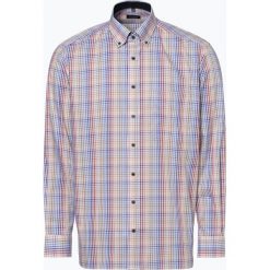 Eterna Comfort Fit - Koszula męska, biały. Białe koszule męskie marki Eterna Comfort Fit, m, bez wzorów, z bawełny, z dekoltem karo, bez rękawów. Za 249,95 zł.