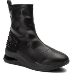 Sneakersy LIU JO - Karlie 28 B69035 JX001 Black 22222. Czarne półbuty damskie Liu Jo, ze skóry ekologicznej. W wyprzedaży za 479,00 zł.