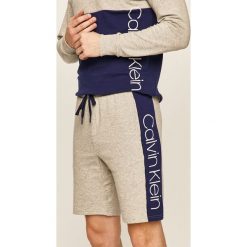 Calvin Klein Underwear - Szorty piżamowe. Szare piżamy męskie Calvin Klein Underwear, s, z nadrukiem, z elastanu. Za 229,90 zł.