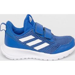 Adidas Performance - Buty dziecięce Alta Run CF. Niebieskie trampki chłopięce adidas Performance, z nadrukiem, z materiału, sportowe, bez zapięcia. W wyprzedaży za 119,90 zł.