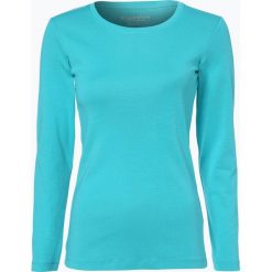 Brookshire - Damska koszulka z długim rękawem, zielony. Czarne t-shirty damskie marki brookshire, m, w paski, z dżerseju. Za 49,95 zł.