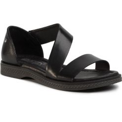Sandały PIKOLINOS - W4E-0960 Black. Czarne klapki damskie Pikolinos, bez wzorów, ze skóry, bez obcasa. Za 429,00 zł.