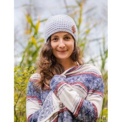 Opaska Handmade Paloma Light (Wybielony Szary). Szare opaski damskie Pakamera, bez wzorów, z polaru. Za 79,00 zł.