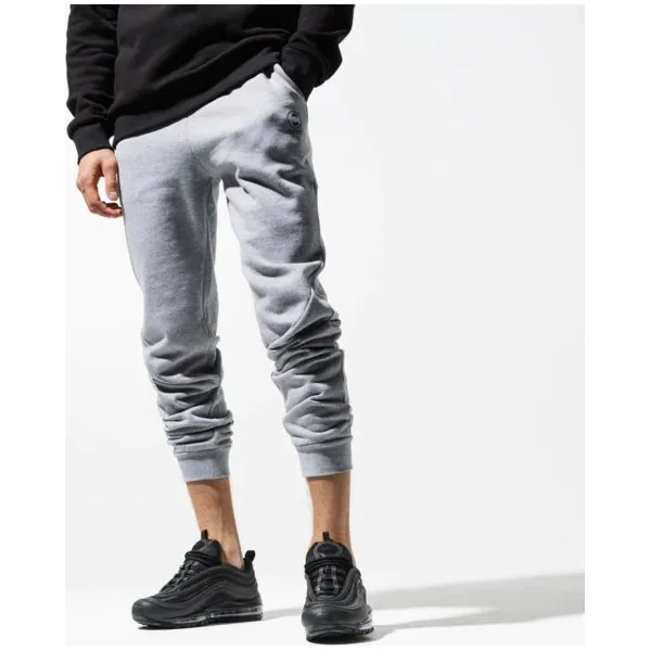 Confront Spodnie Essential Gry Pants , szary, rozmiar XL. Szare spodnie męskie Confront, xl, bez wzorów, z bawełny, klasyczne. W wyprzedaży za 103,99 zł.