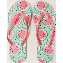 Chodaki damskie: Japonki w arbuzy – Wielobarwn