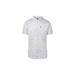 Koszule z krótkim rękawem Rip Curl CAMISA PARA HOMBRE. Białe koszule męskie Rip Curl, s, bez wzorów, bez kołnierzyka, z krótkim rękawem. Za 285,51 zł.