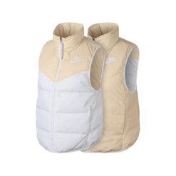 Nike W NSW WR DWN FILL VEST REV, 10 | INNE SPORTY NSW | KOBIETY | KAMIZELKA | GUAVA ICE / WHITE / WHITE | XS. Białe kamizelki damskie Nike, xs, bez wzorów, z puchu, sportowe, bez kaptura. W wyprzedaży za 569,62 zł.
