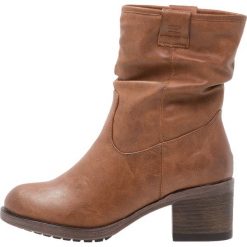 Anna Field Botki cognac. Brązowe buty zimowe damskie Anna Field, z materiału. Za 169,00 zł.