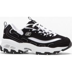 Sneakersy Skechers bonprix czarno-biały. Czarne buty dziewczęce sportowe bonprix, bez wzorów, bez zapięcia. Za 239,99 zł.