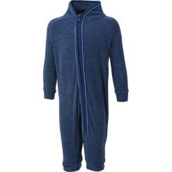 Pajacyk polarowy "Embing" w kolorze niebieskim. Niebieskie body niemowlęce Color Kids, z aplikacjami, z polaru, bez rękawów. W wyprzedaży za 75,95 zł.