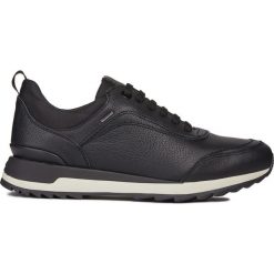 Geox Aneko Tenisówki Czarny. Czarne trampki i tenisówki damskie Geox, bez wzorów, ze skóry, bez zapięcia. Za 617,95 zł.