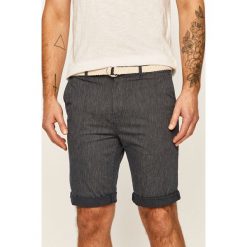 Tom Tailor Denim - Szorty. Niebieskie spodenki i szorty męskie TOM TAILOR DENIM, s, w paski, z elastanu, casualowe. W wyprzedaży za 149,90 zł.
