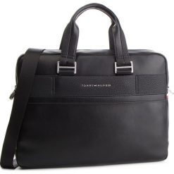 Torba na laptopa TOMMY HILFIGER - Th Business Computer Bag AM0AM04259 002. Niebieskie torby męskie skórzane TOMMY HILFIGER, bez wzorów, ze skóry ekologicznej. Za 699,00 zł.