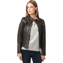Gipsy - Damska kurtka skórzana – Daisy, brązowy. Brązowe kurtki damskie marki Gipsy, l. Za 549,95 zł.
