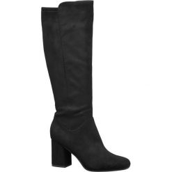 Buty zimowe damskie: kozaki damskie Graceland czarne