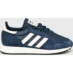 Adidas Originals - Buty. Niebieskie buty sportowe męskie marki adidas Originals, ze skóry, na sznurówki. Za 329,90 zł.