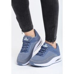 Niebieskie Buty Sportowe Soft Day. Pomarańczowe buty sportowe damskie marki Born2be, z materiału. Za 99,99 zł.