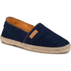 Espadryle QUAZI - QZ-70-04-000711 1 913. Niebieskie espadryle męskie QUAZI, bez wzorów, ze skóry. W wyprzedaży za 199,00 zł.