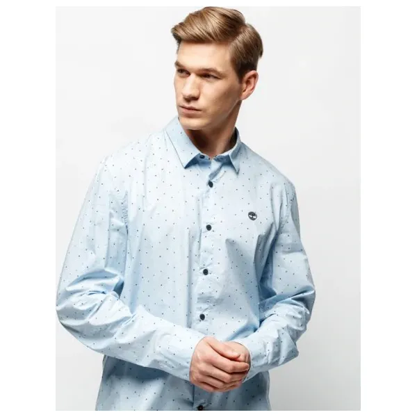Timberland Koszula Ls Eastham River Stretch Poplin , multicolor, rozmiar M. Koszule męskie Timberland, m, bez wzorów, z bawełny, bez kołnierzyka, bez rękawów. W wyprzedaży za 343,99 zł.
