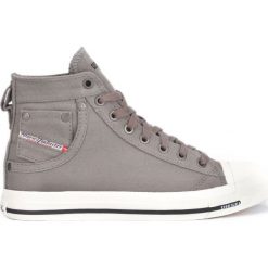 Diesel Magnete Exposure Tenisówki Szary. Szare trampki i tenisówki damskie Diesel, z materiału. Za 225,95 zł.