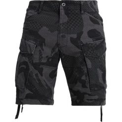 GStar ROVIC QANE LOOSE 1/2 Szorty dark black/night. Czarne spodenki i szorty męskie marki G-Star, m, bez wzorów, z elastanu. Za 419,00 zł.