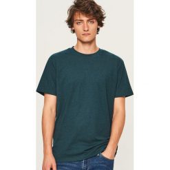 Melanżowy t-shirt - Turkusowy. Niebieskie t-shirty męskie Reserved, l. Za 29,99 zł.