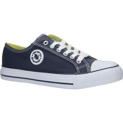 Granatowe trampki sznurowane Casu 083. Szare trampki i tenisówki damskie Casu, bez wzorów, na sznurówki. Za 59,99 zł.