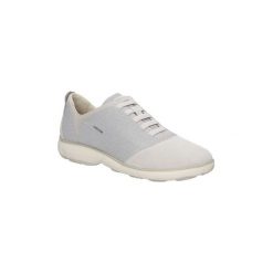 Buty Geox PÓŁBUTY D641EG OEW22. Szare półbuty damskie Geox, bez wzorów, bez zapięcia. Za 299,99 zł.