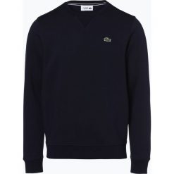 Lacoste - Męska bluza nierozpinana, niebieski. Niebieskie bejsbolówki męskie Lacoste, l, z aplikacjami. Za 399,95 zł.