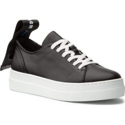 Sneakersy MSGM - Ribbon Cupsole Sneakers 2641MDS615 195 99 Czarny. Czarne sneakersy damskie marki MSGM, ze skóry. Za 1319,00 zł.