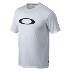 Koszulki sportowe męskie: Oakley Koszulka Sportowa Spirit Tee White S