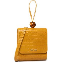 Torebka GINO ROSSI - RL0476 Yellow. Żółte torebki klasyczne damskie Gino Rossi, bez wzorów, ze skóry, klasyczne, bez dodatków. Za 249,99 zł.