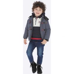 Mayoral - Jeansy dziecięce 92 - 134 cm. Niebieskie spodnie chłopięce Mayoral, bez wzorów, z elastanu. W wyprzedaży za 89,90 zł.