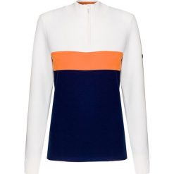 Sweter DESCENTE MIRIAM. Niebieskie swetry damskie Descente, bez wzorów, z wełny, retro, bez rękawów, bez kaptura. W wyprzedaży za 790,00 zł.