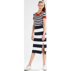 T-shirty damskie: Key West TONNERE Tshirt z nadrukiem navy/pearl