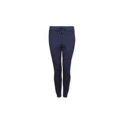 Spodnie treningowe Roberto Cavalli HYY52P FN035 / Regular Fit Cuffed Pant. Niebieskie spodnie damskie Roberto Cavalli, bez wzorów. Za 349,00 zł.