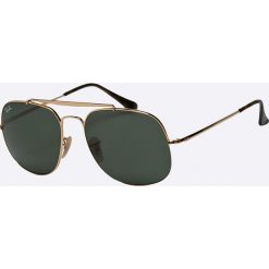 Ray-Ban - Okulary General. Żółte okulary przeciwsłoneczne damskie marki Ray-Ban. W wyprzedaży za 449,90 zł.
