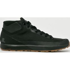 Salomon - Buty Acro Chukka. Czarne buty trekkingowe męskie marki Salomon, z materiału, na sznurówki, outdoorowe. W wyprzedaży za 479,90 zł.