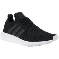 Adidas Swift Run b37726 43 1/3 Czarne. Czarne buty sportowe męskie marki Adidas, z syntetyku. W wyprzedaży za 299,99 zł.