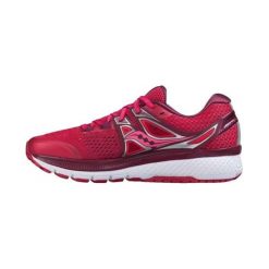 Saucony TRIUMPH ISO 3, URUCHOMIENIE | RÓŻOWY / BERRY / SREBRNY | 6. Szare buty sportowe damskie Saucony, bez wzorów, do biegania. W wyprzedaży za 530,45 zł.