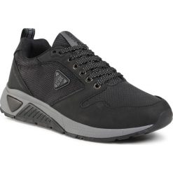 Sneakersy BIG STAR - GG174350 Black. Czarne sneakersy męskie BIG STAR, na co dzień, bez wzorów, ze skóry ekologicznej, klasyczne, bez zapięcia. Za 229,00 zł.