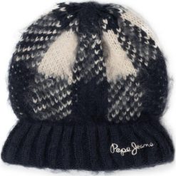 Czapka Pepe Jeans Laia Hat PL040289. Niebieskie czapki damskie Pepe Jeans, bez wzorów, z jeansu. W wyprzedaży za 99,00 zł.
