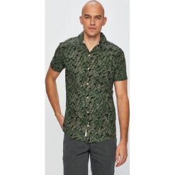 Premium by Jack&Jones - Koszula. Niebieskie koszule męskie Premium by Jack&Jones, s, w kwiaty, z bawełny, klasyczne, z klasycznym kołnierzykiem, z krótkim rękawem. W wyprzedaży za 89,90 zł.