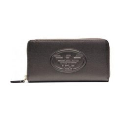 Emporio Armani Portfel Y3H114-YH18A. Portfele damskie Emporio Armani, bez wzorów, ze skóry. Za 401,00 zł.