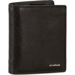 Duży Portfel Męski STRELLSON - Jefferson 4010001302 Black 900. Czarne portfele męskie marki Strellson, bez wzorów, ze skóry. W wyprzedaży za 169,00 zł.