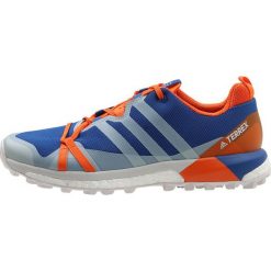 Adidas Performance TERREX AGRAVIC Obuwie do biegania Szlak blubea/greone/orange. Niebieskie buty sportowe męskie marki adidas Performance, z tworzywa sztucznego, bez zapięcia, do biegania. W wyprzedaży za 479,20 zł.