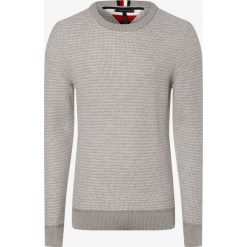 Tommy Hilfiger - Sweter męski, szary. Szare swetry męskie TOMMY HILFIGER, m, bez wzorów, z dzianiny, bez kołnierzyka, bez kaptura. Za 579,95 zł.