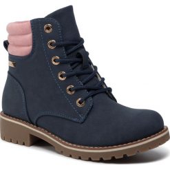 Trapery NELLI BLU - CS722-60 Cobalt Blue. Niebieskie śniegowce dziewczęce Nelli Blu, bez zapięcia. Za 119,99 zł.