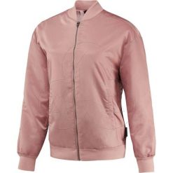 Kurtka Reebok Studio Bomber BR8983. Kurtki damskie Reebok, z nadrukiem, z tkaniny, klasyczne, bez kaptura, na fitness i siłownię. Za 289,00 zł.